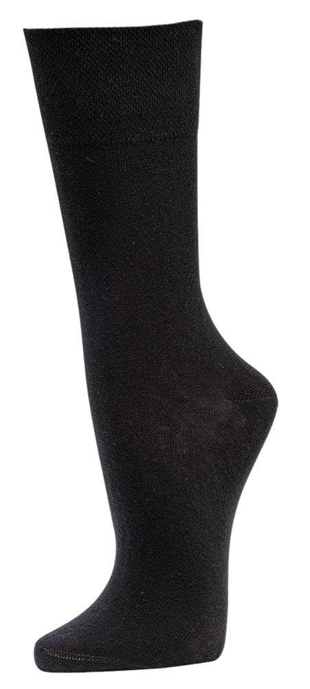 6X Classic Organic Cotton Dress Socks, Men & Women, Soft, Comfortable Calf, Organic Cotton, Basic, 3Black + 3Beige, Hand Linked, Seamless