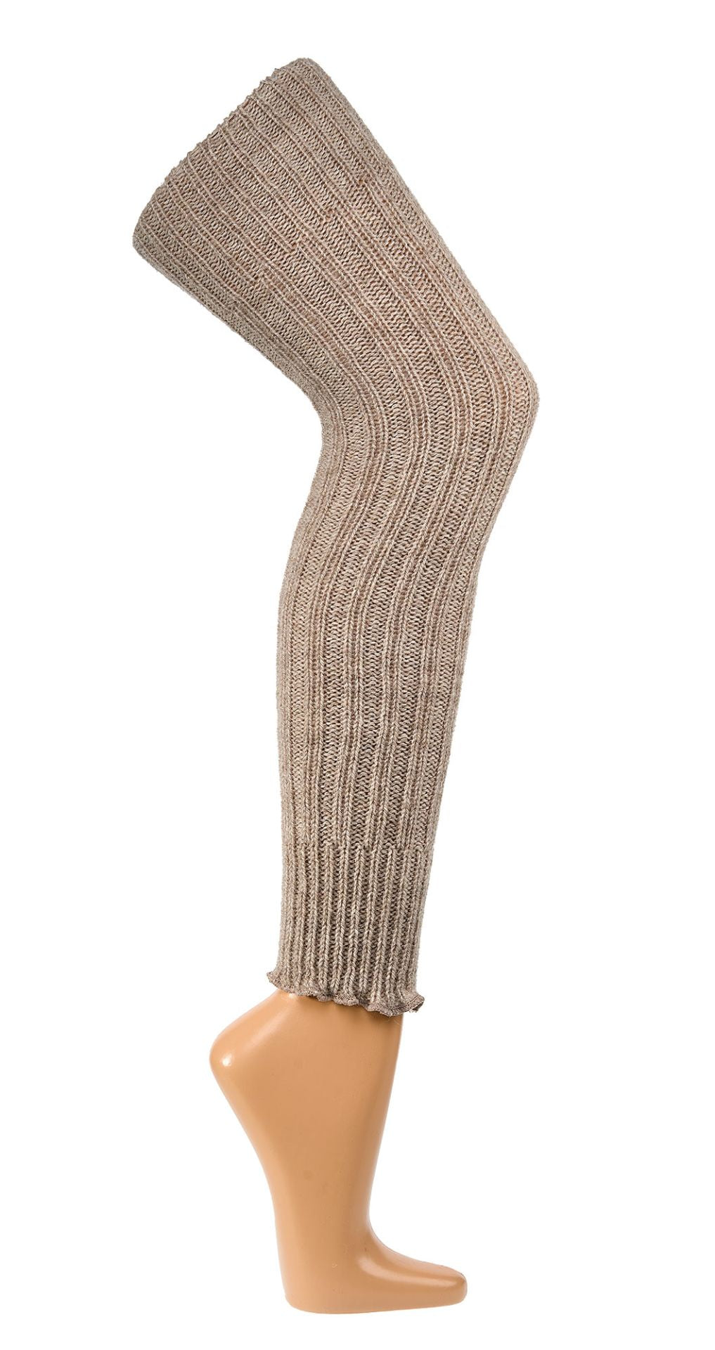 Leg Warmers, Natural Alpaca Wool Women- Blend of Alpaca and Lambs wool- Knitted Over Knee Leg Warmer-Christmas gift for him and Her winter