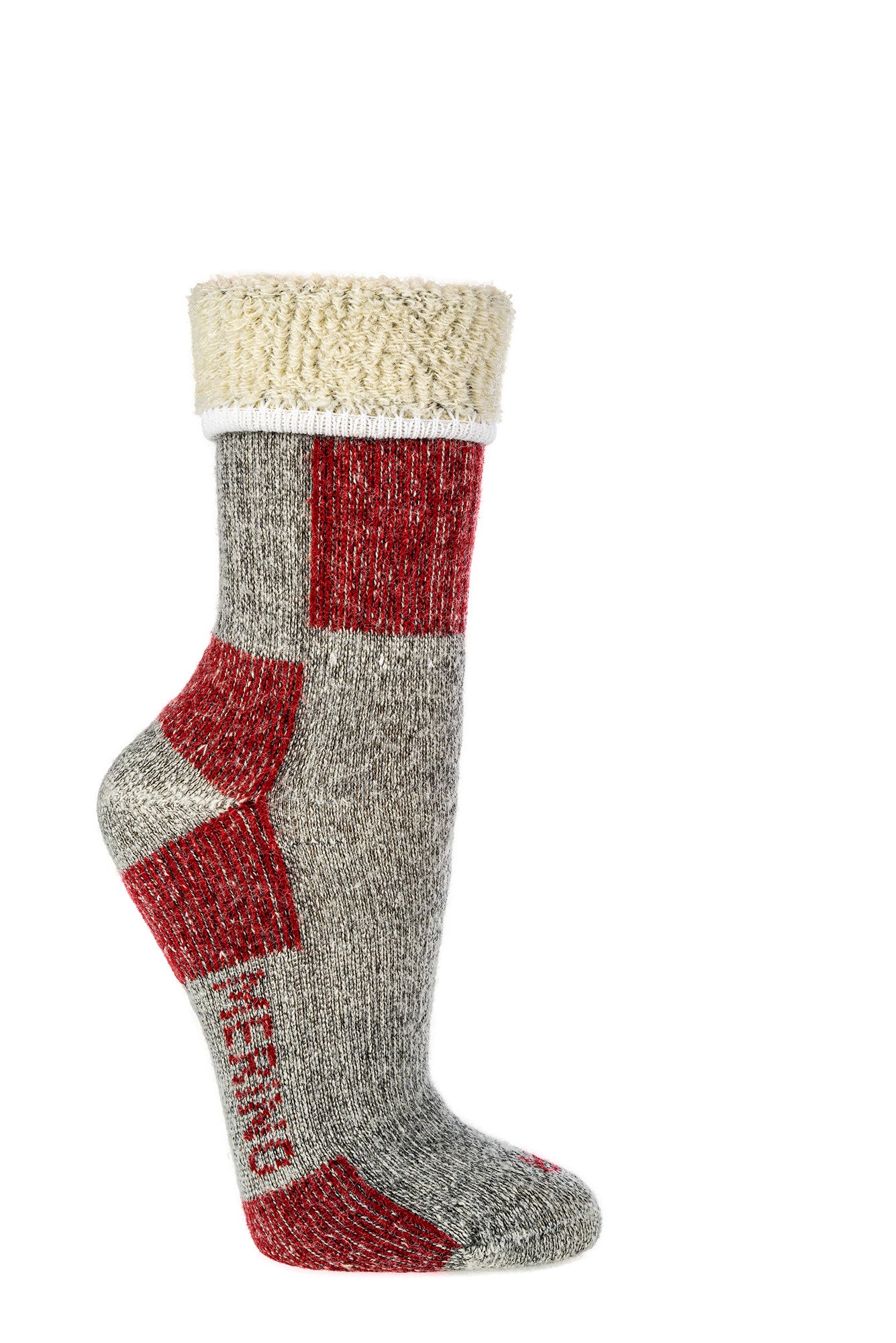 LEO Design 85% Merino Wool Trekking Socks, Moisture-Wicking – Durable Reinforced Heel and Toe – Ideal for Hiking & Camping
