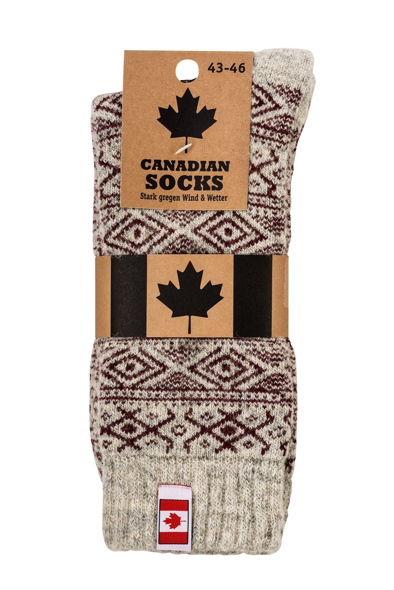 Twin Pack Full Plush 80% Wool Men & Women socks, Natural Premium Luxurious Wool,