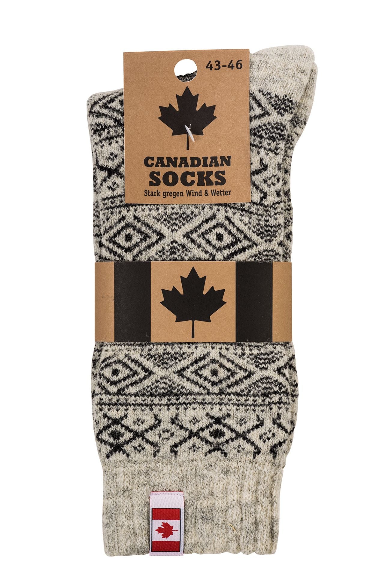 Twin Pack Full Plush 80% Wool Men & Women socks, Natural Premium Luxurious Wool,