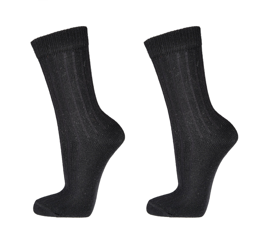 2X Extra Fine Luxury Cashmere and Merino Wool Socks, High-Quality