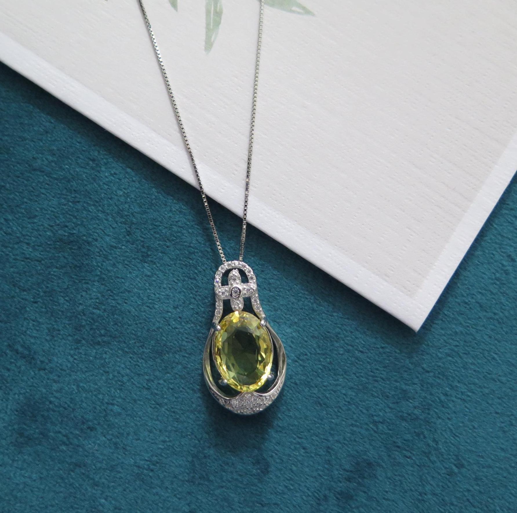 925 Sterling Silver Dainty Gemstone Silver Ring – Aquamarine Crystal, Citrine Crystal – Minimalist Crystal Jewellery, with 18" Silver Chain