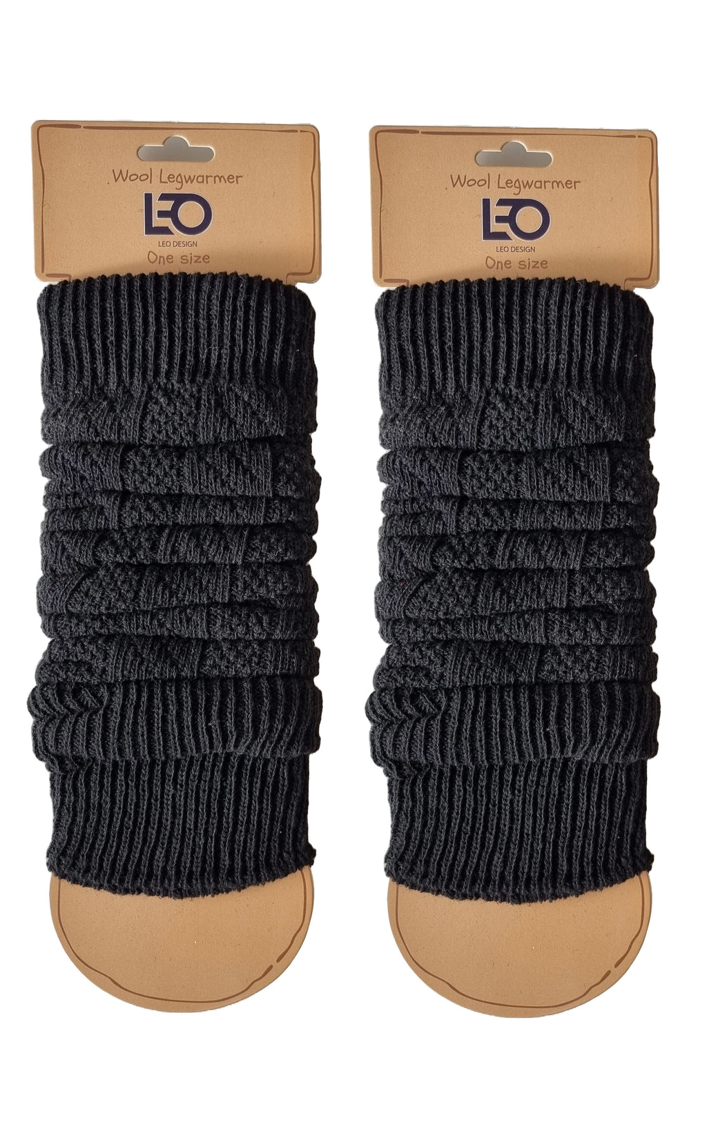 Natural Lambs Wool Leg Warmers, wool & Polyamide blend