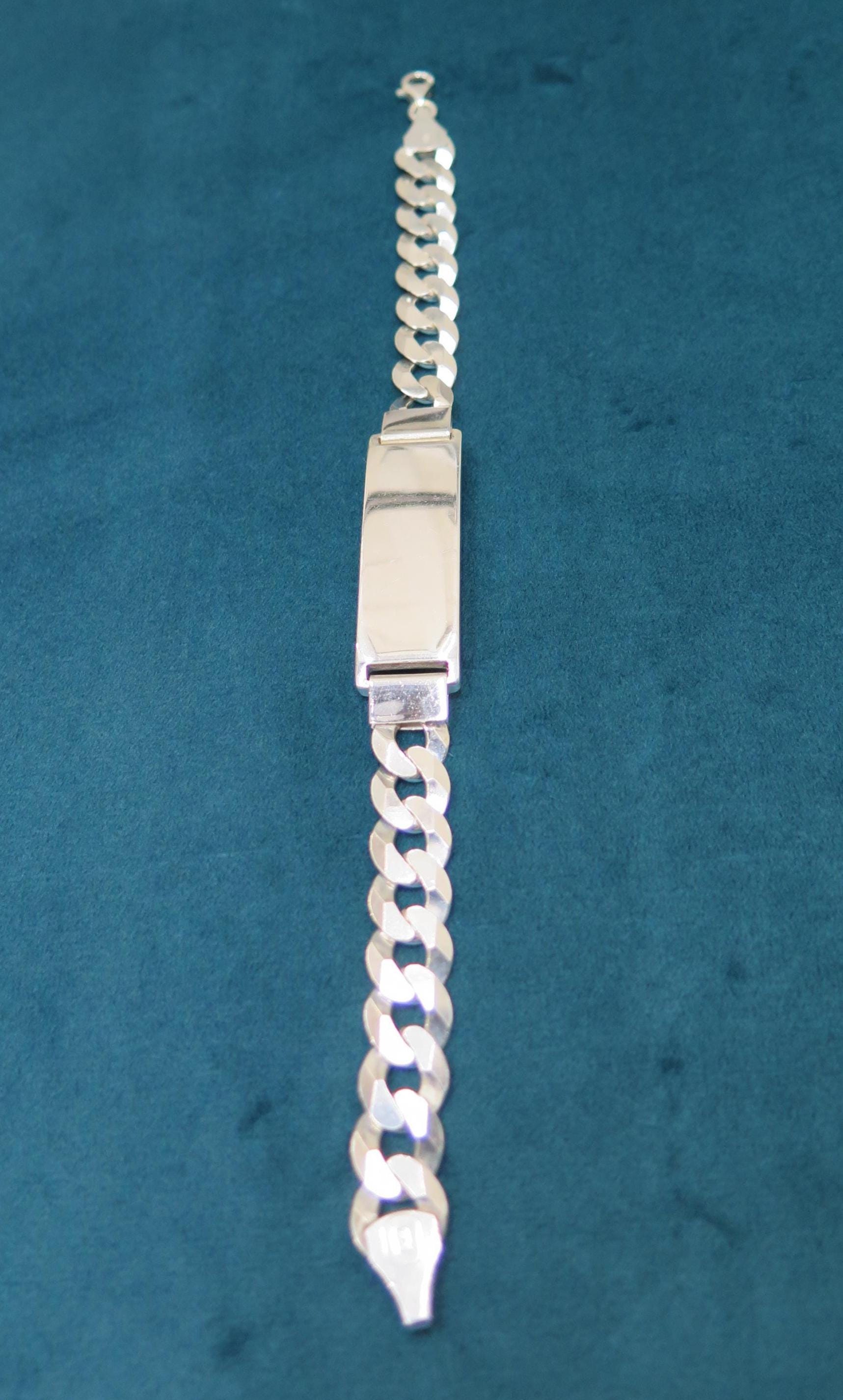 Chunky Cuban Link Bracelet 925 Sterling Silver