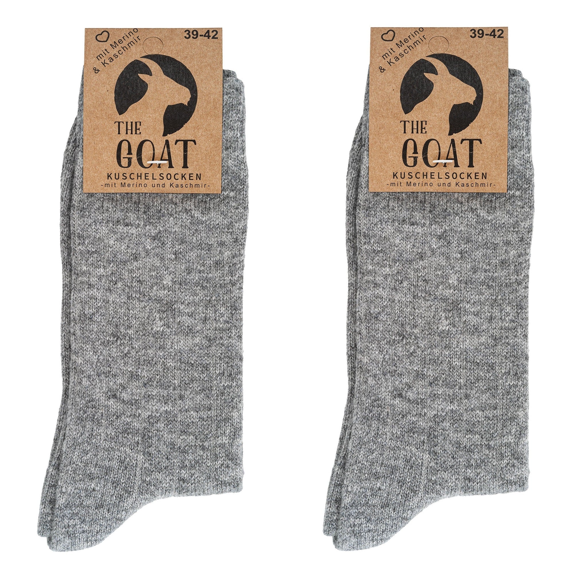 2X Extra Fine Luxury Merino and Cashmere Premium Wool Socks, High-Quality, Winter Socks