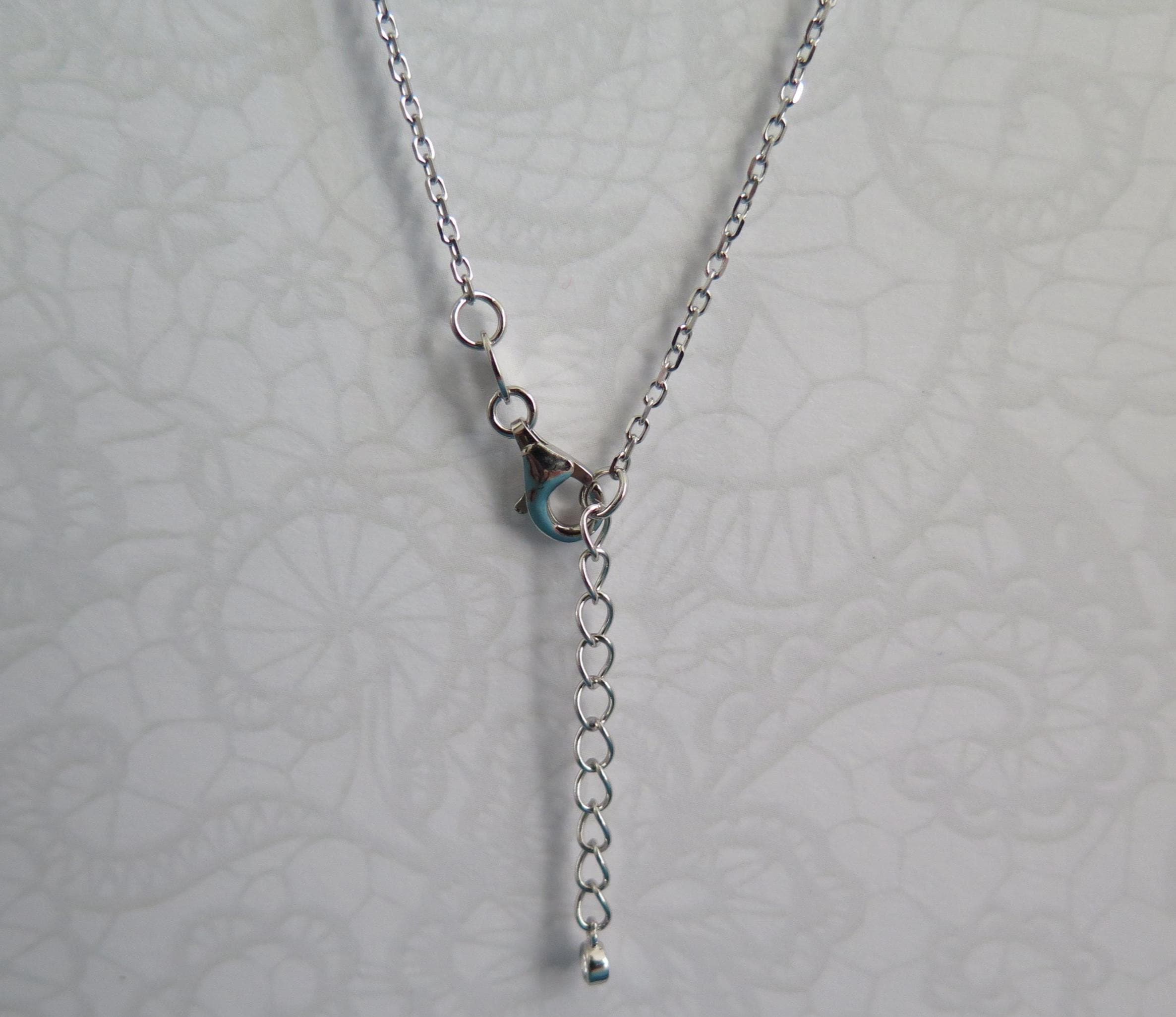 Celestial Knot Necklace - Sterling Silver w/ CZ Diamonds, Rhodium Plated, 16.5-17.5" Chain, Dainty Matching Jewelry - Matching Earrings