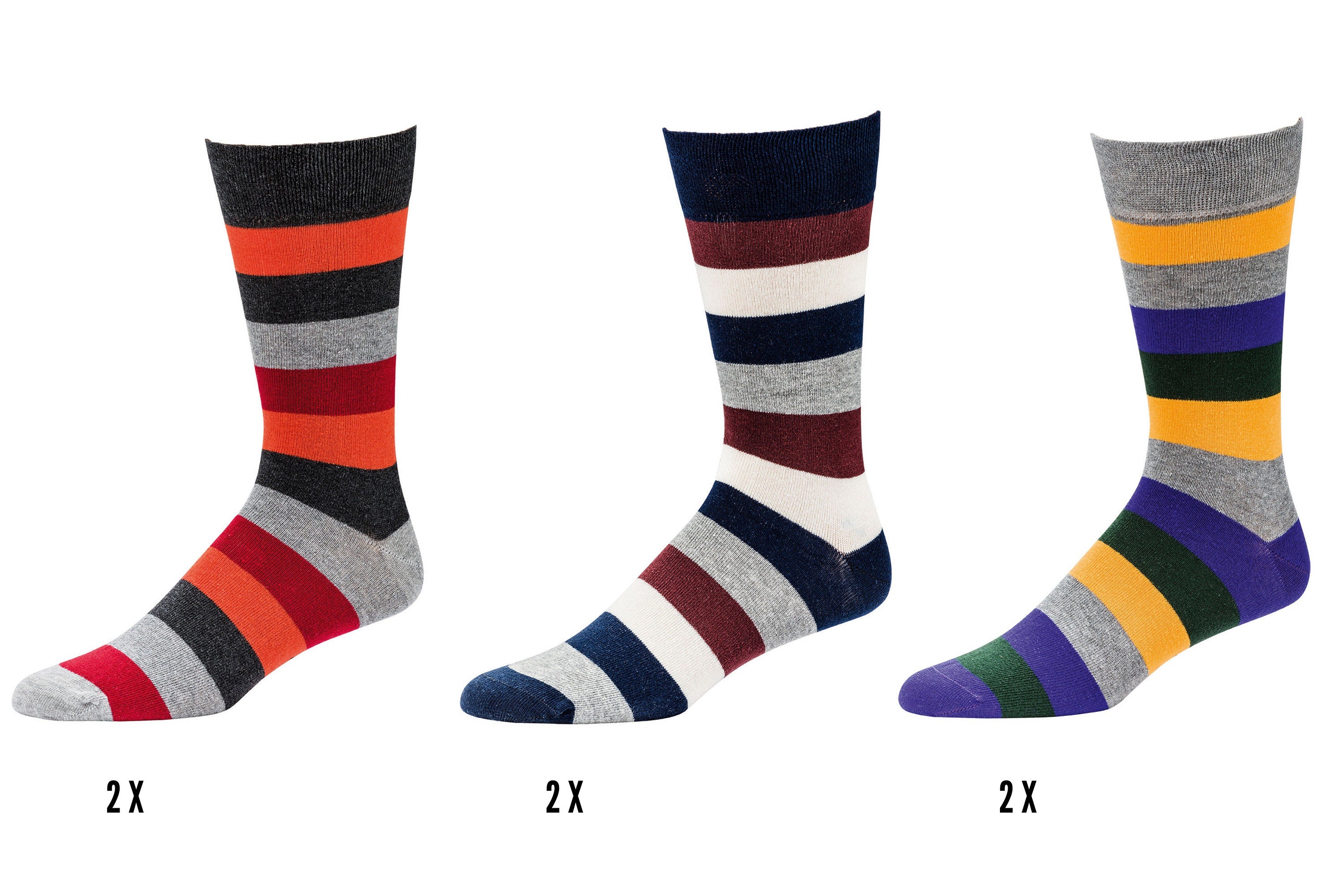 6 Pair Happy Gift Socks, Funky Socks, Cool Socks, Novelty Socks, Cotton Socks, Unisex Socks