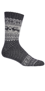 2X Norwegian Wool Socks for Men and women, Winter Thermal Knitted