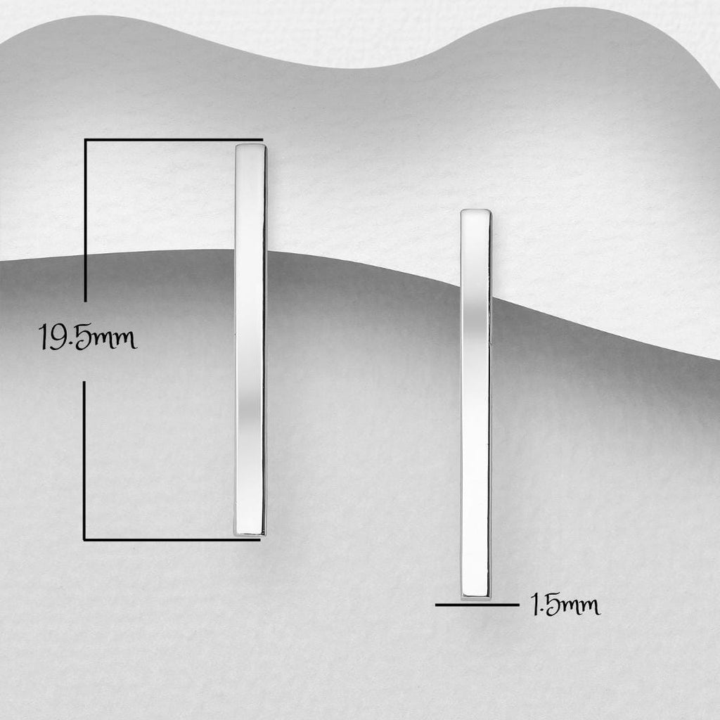 Minimalist Geometric 925 Sterling Silver Earrings – Dainty Triangle, Star & Line Studs – Simple and Elegant Jewelry, Delicate Gift for Her