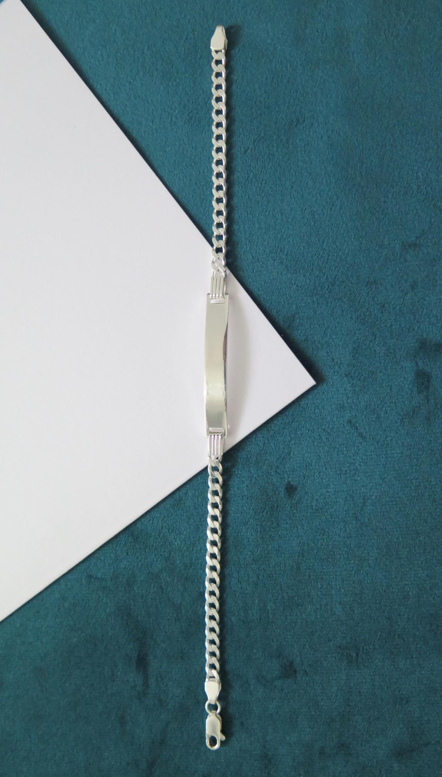 Chunky Cuban Link Bracelet 925 Sterling Silver