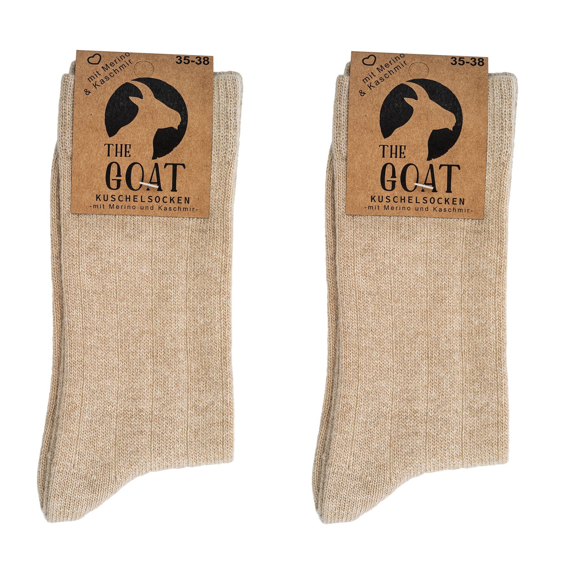 2X Extra Fine Luxury Merino and Cashmere Premium Wool Socks, High-Quality, Winter Socks