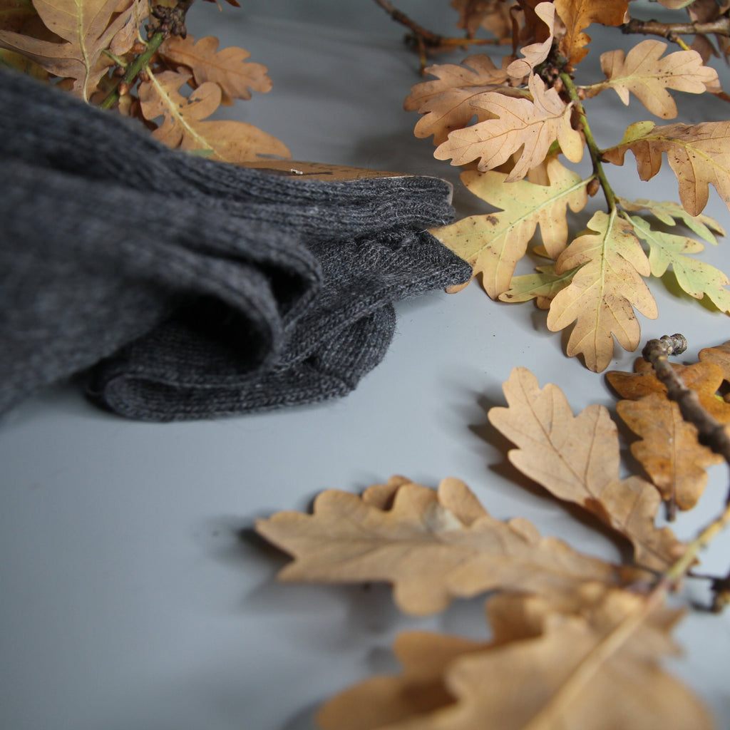 100% Percent Extra-Fine soft wool socks - 35% Alpaca Wool 65% Lambs Wool Socks for Men & Women