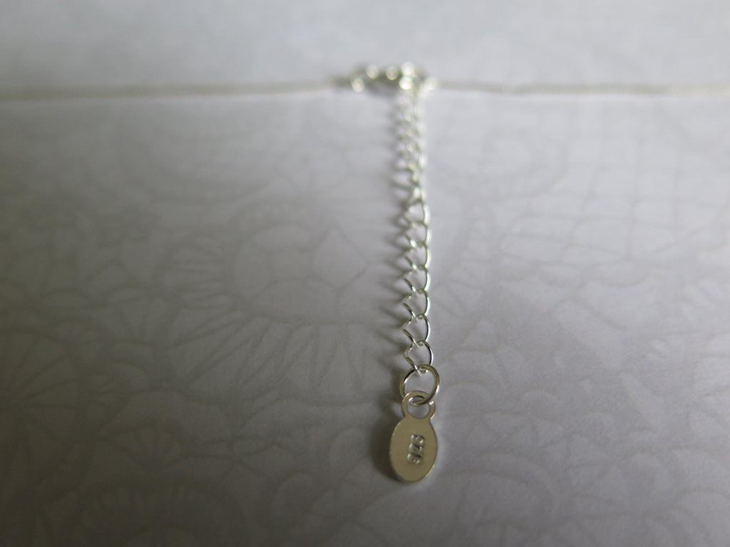 925 Sterling Silver Choker Necklace - Elegant CZ Simulated Diamond & Freshwater Pearl | 15.5-17 Inch | Dainty Layering Piece, Gift for Her