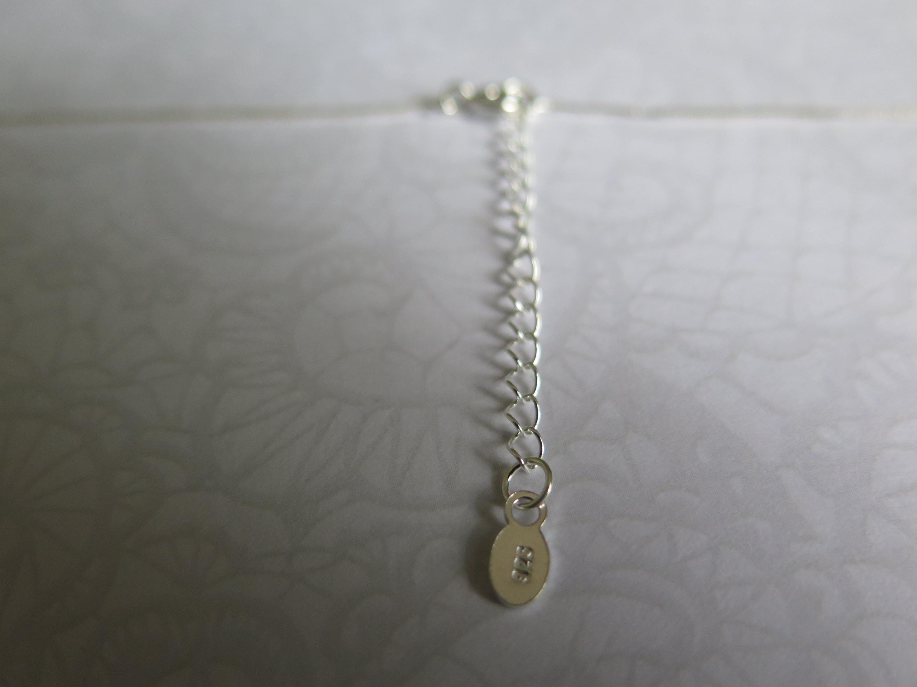 925 Sterling Silver Choker Necklace - Elegant CZ Simulated Diamond & Freshwater Pearl | 15.5-17 Inch | Dainty Layering Piece, Gift for Her