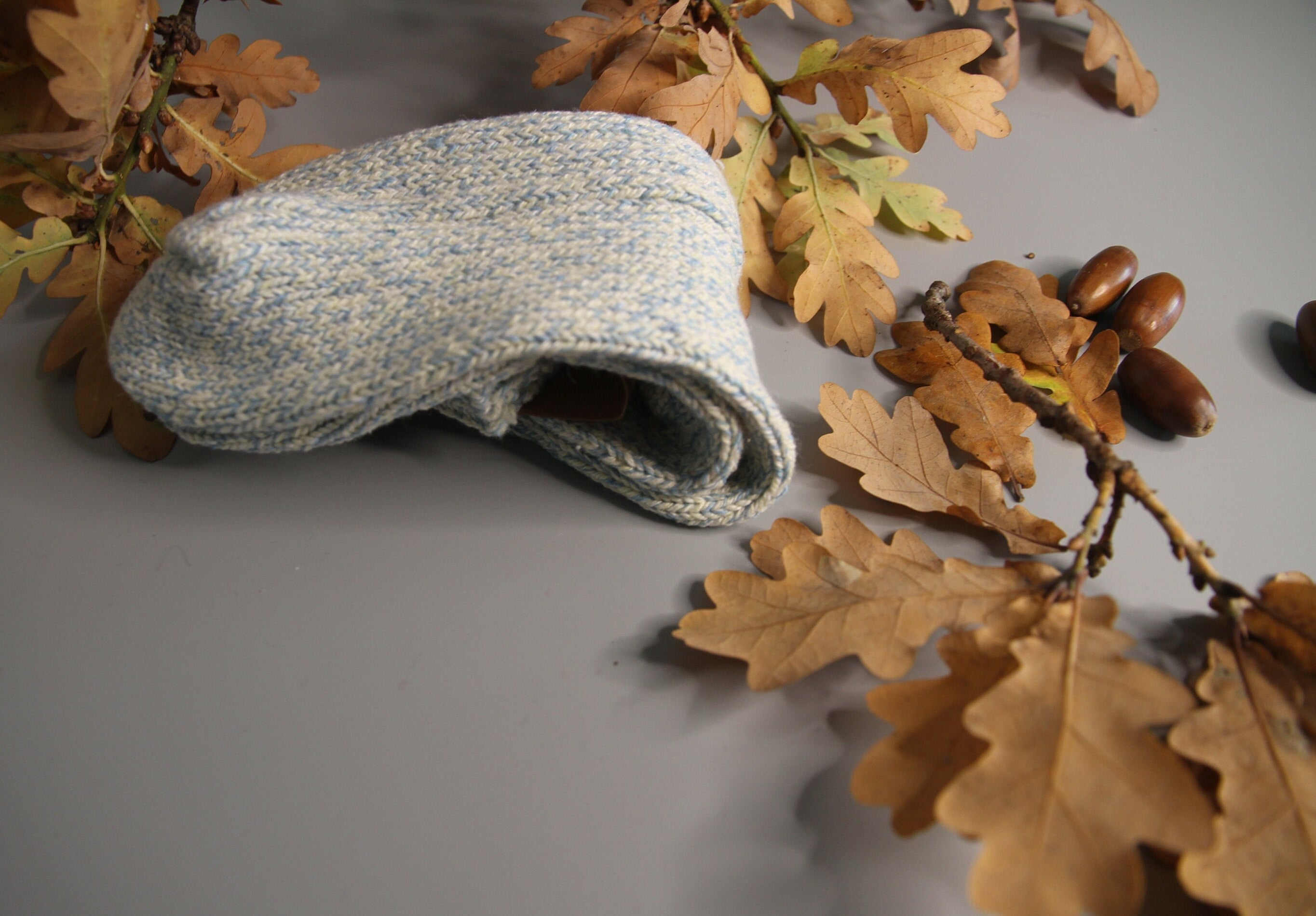 2X Natural Premium Norwegian Women Merino Wool socks, Lambs wool and cotton blend