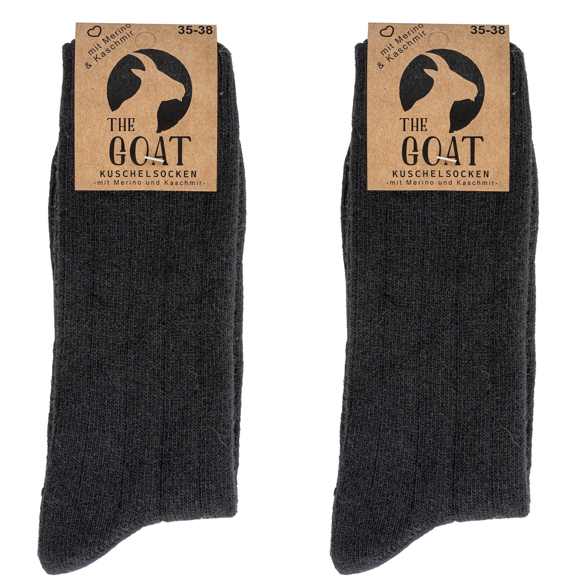 2X Extra Fine Luxury Merino and Cashmere Premium Wool Socks, High-Quality, Winter Socks