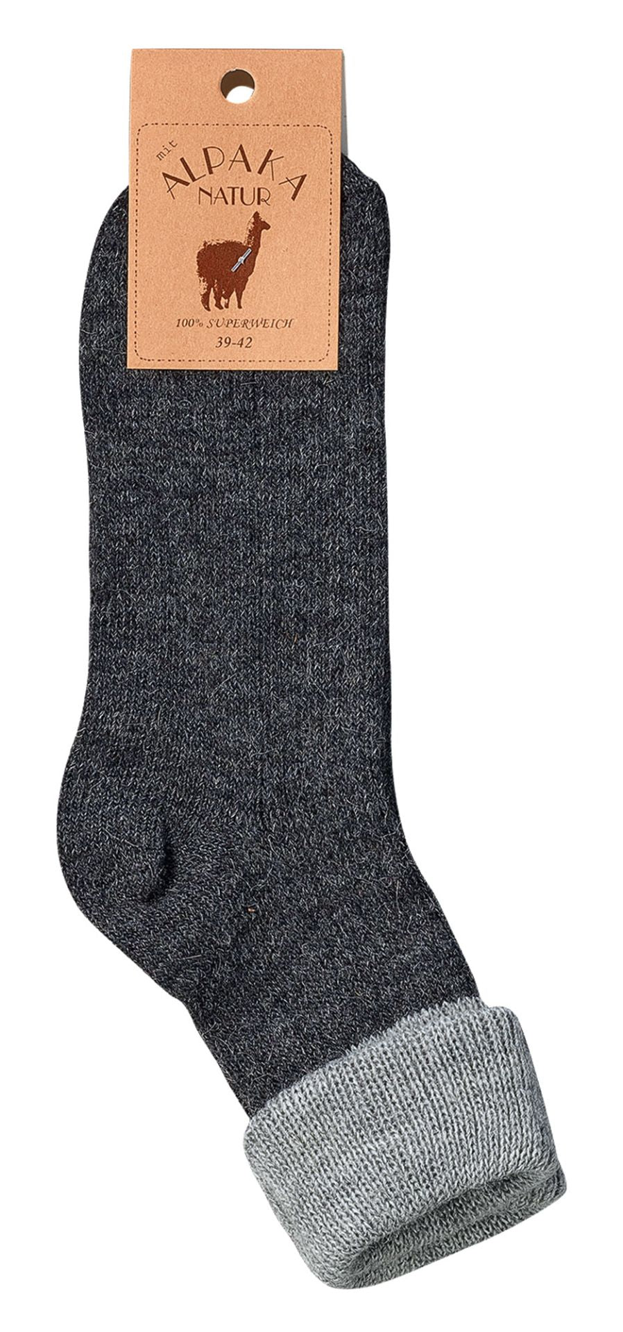 2x Extra Fine, Alpaca Socks, Luxury Alpaca & Merino Wool,