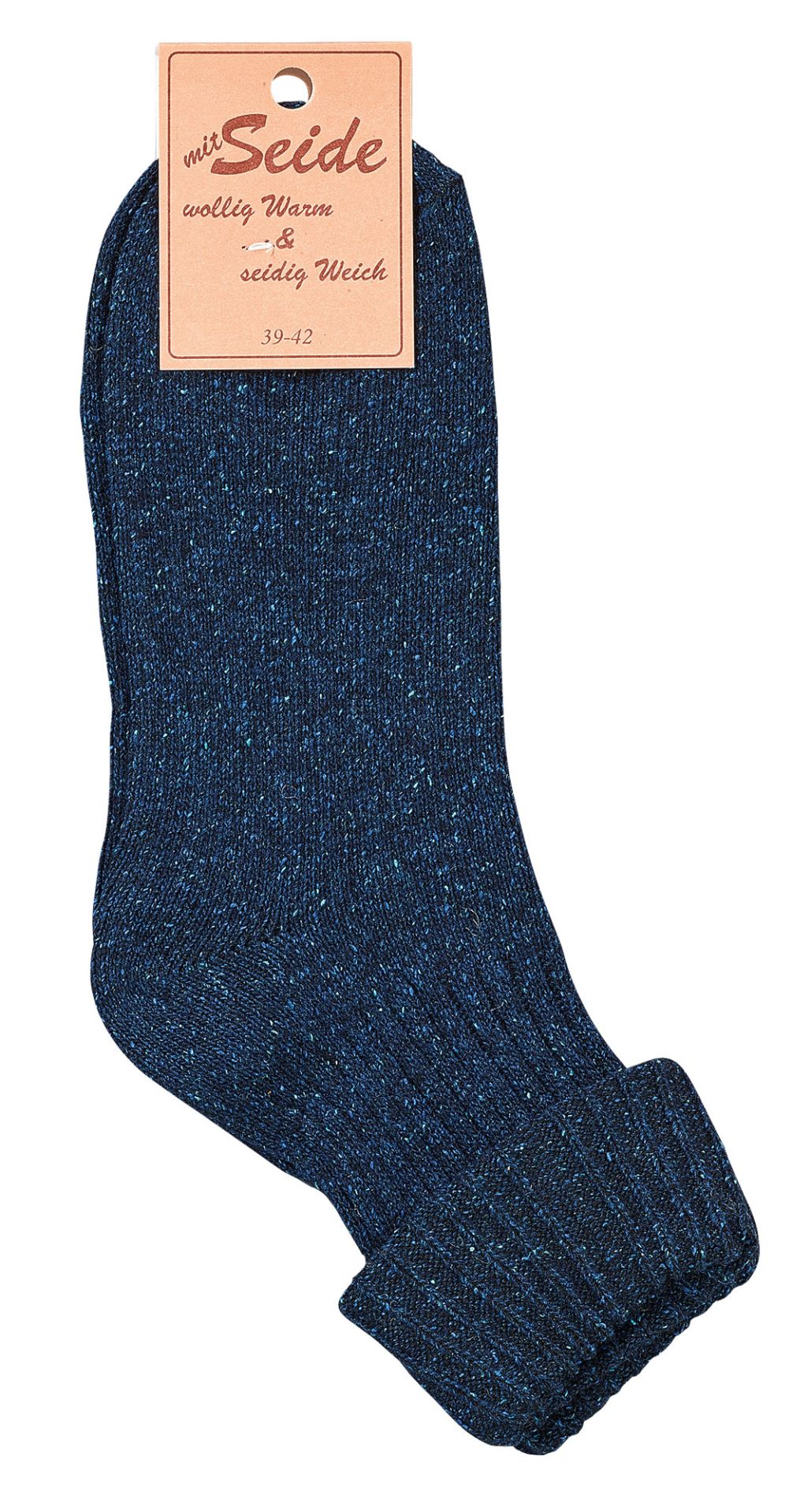 2 Pairs Extra fine Merino Wool with Silk Soft Socks - Unisex Socks