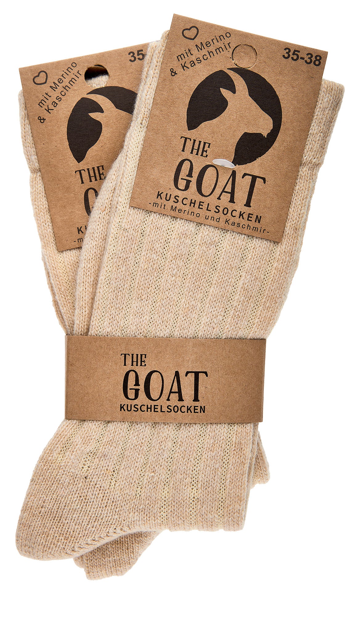 2X Extra Fine Luxury Cashmere and Merino Wool Socks, High-Quality
