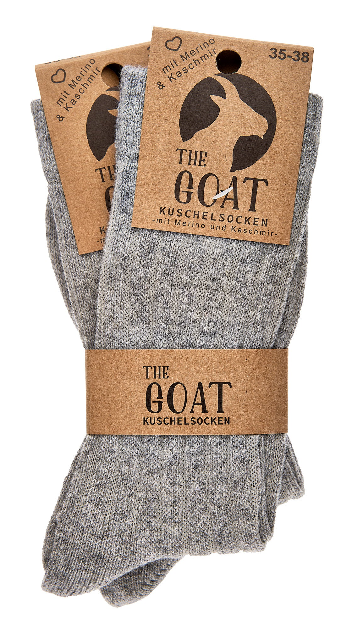 2X Extra Fine Luxury Cashmere and Merino Wool Socks, High-Quality