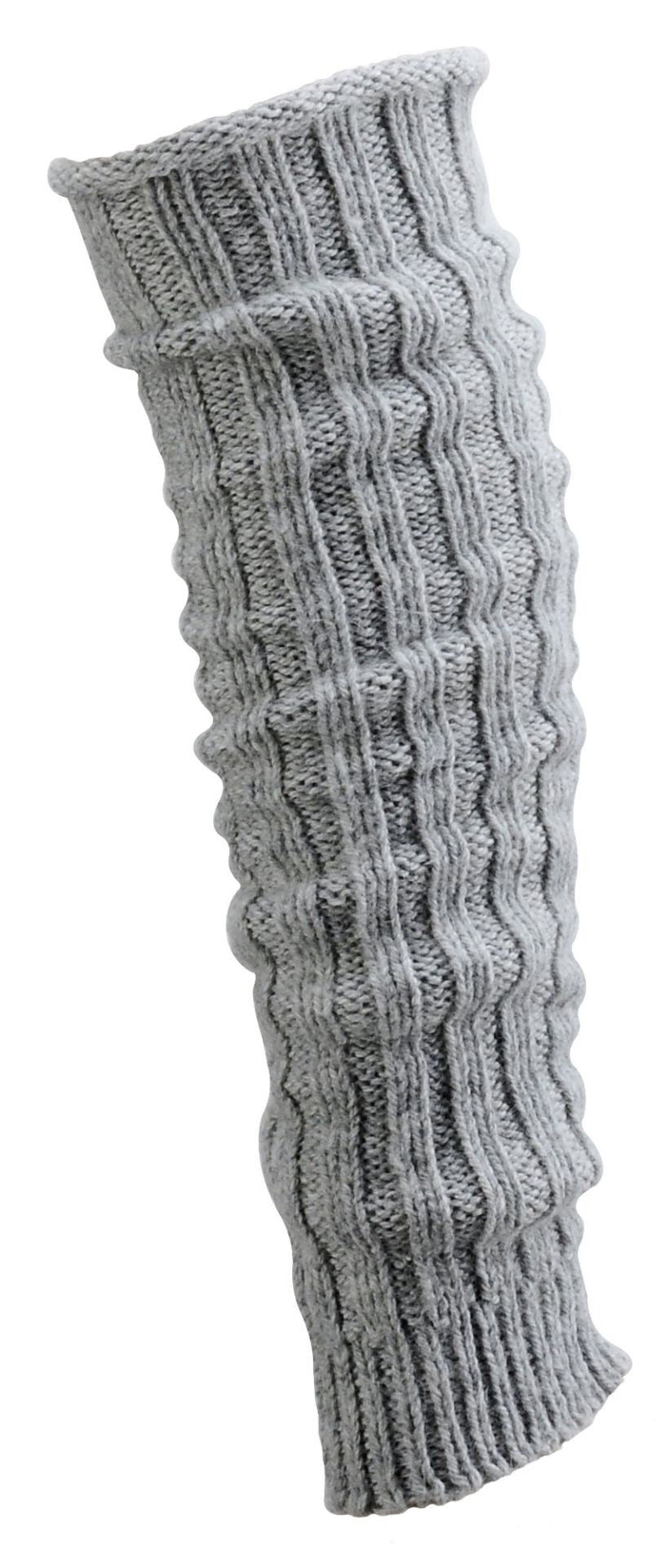Alpaca Wool Women Legwarmer, Blend of Lambs wool and Alpaca wool Rib Leg Warmer - One Size