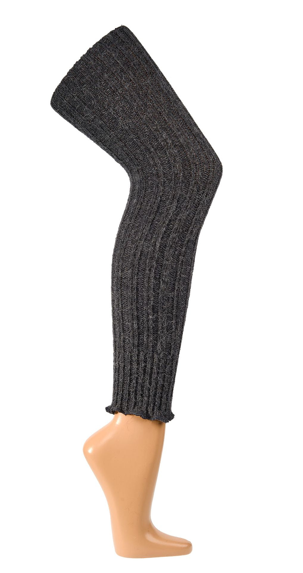 Leg Warmers, Natural Alpaca Wool Women- Blend of Alpaca and Lambs wool- Knitted Over Knee Leg Warmer-Christmas gift for him and Her winter