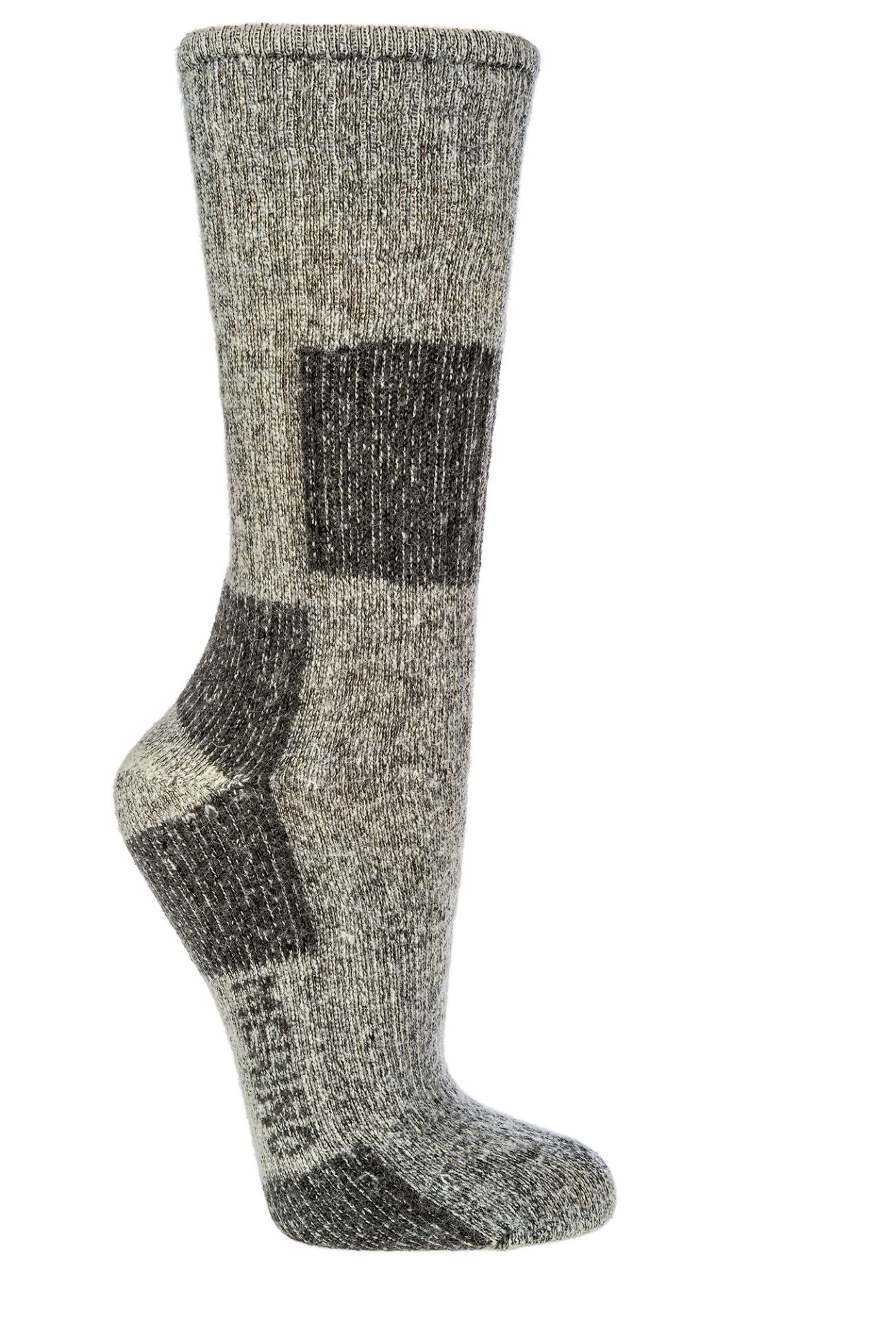 LEO Design 85% Merino Wool Trekking Socks, Moisture-Wicking – Durable Reinforced Heel and Toe – Ideal for Hiking & Camping