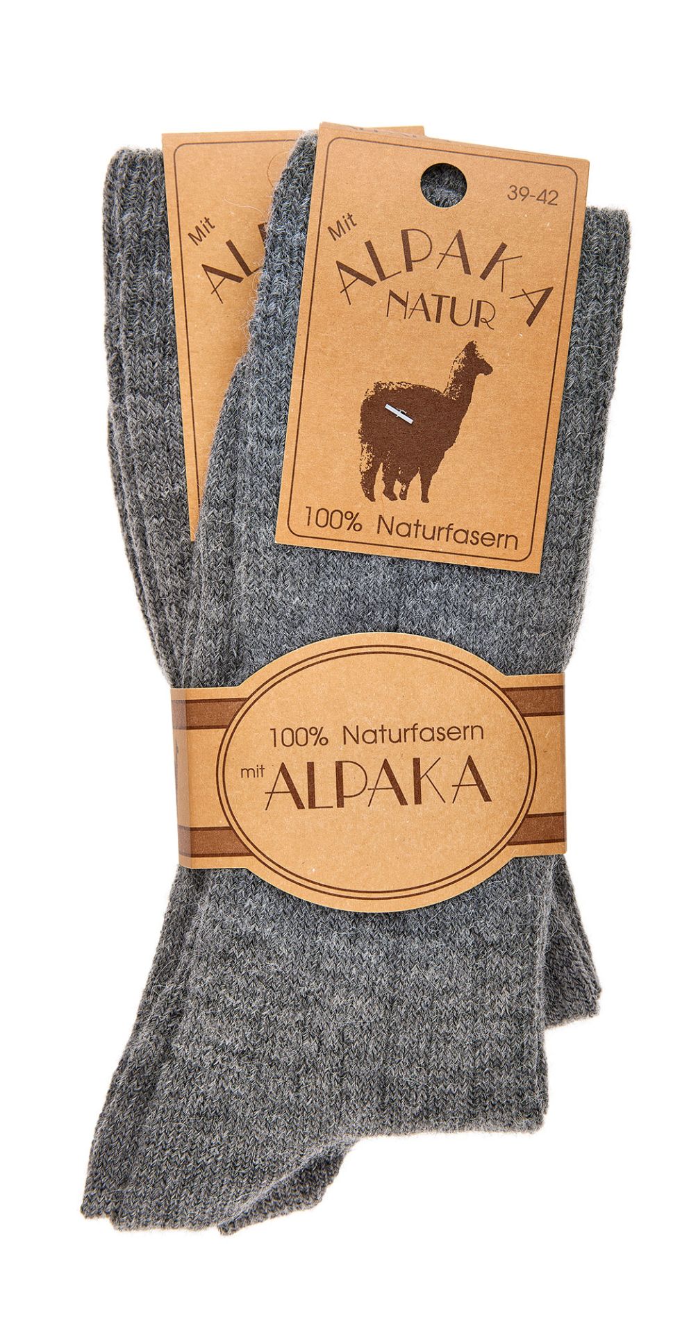 100% Percent Extra-Fine soft wool socks - 35% Alpaca Wool 65% Lambs Wool Socks for Men & Women