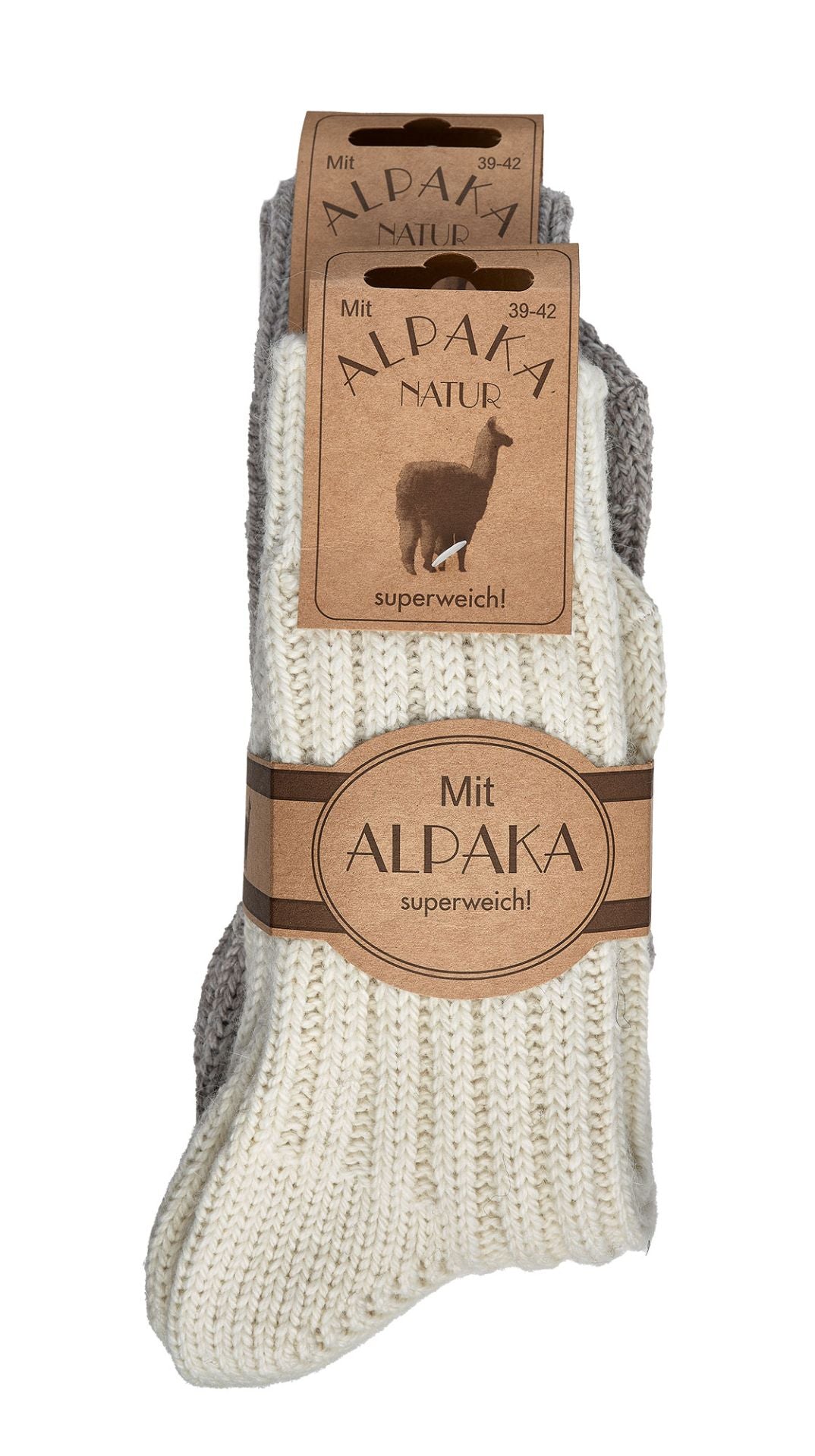 2X Norwegian Alpaca Wool blend Socks for Men and women, Vintage Nordic Socks