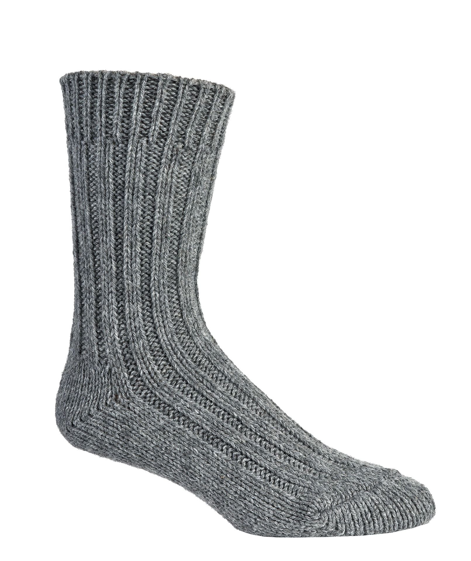 2X Norwegian Alpaca Wool blend Socks for Men and women, Vintage Nordic Socks