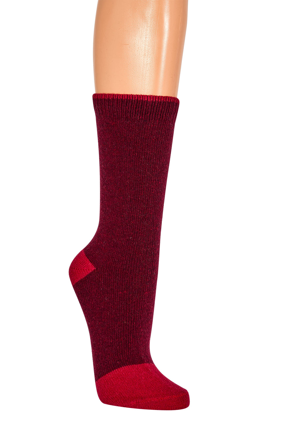 2 Pair Luxury Cashmere Wool Socks - Plush Winter Socks for Women and Men - Ultra Soft & Warm from Cashmere Goat Undercoat - Heirloom Quality